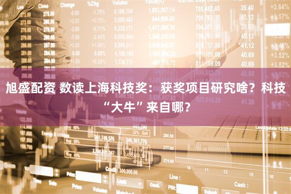 旭盛配资 数读上海科技奖：获奖项目研究啥？科技“大牛”来自哪？