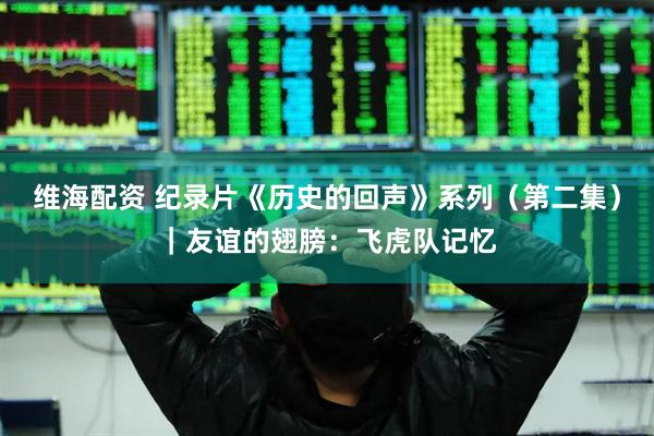 维海配资 纪录片《历史的回声》系列（第二集）｜友谊的翅膀：飞虎队记忆